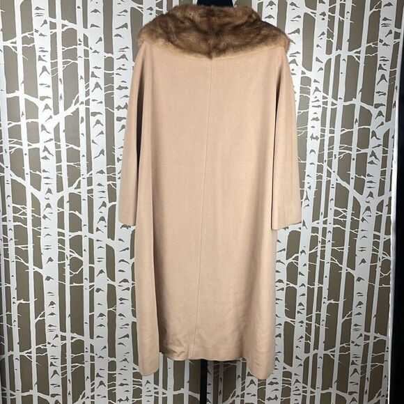 Bernhard Altmann Vintage 40s 50s Cashmere Overcoat - Picture 3 of 10